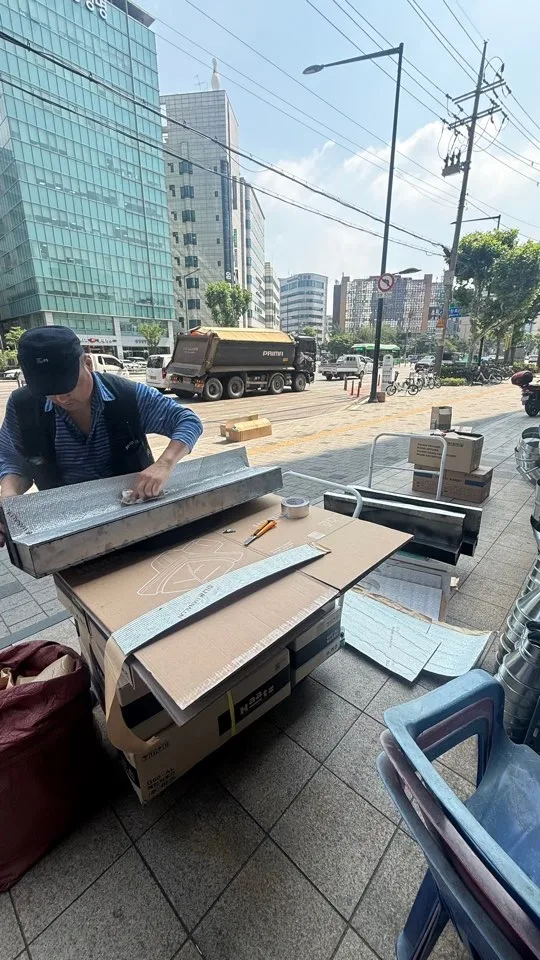 가산 플렉시블덕트 시공 현장 사진 3