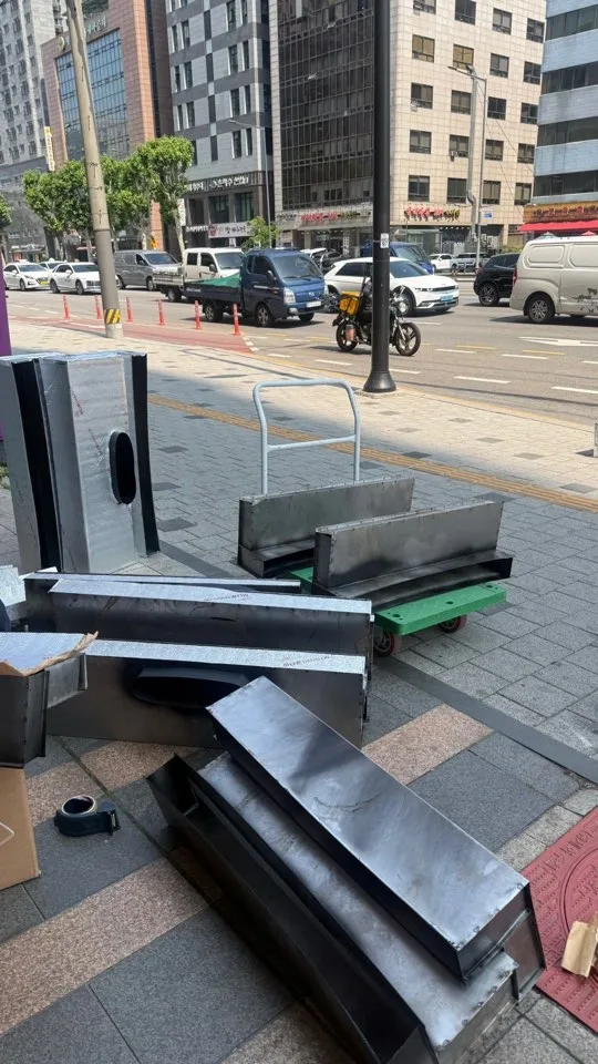 수원 각관덕트 시공 현장 사진 1
