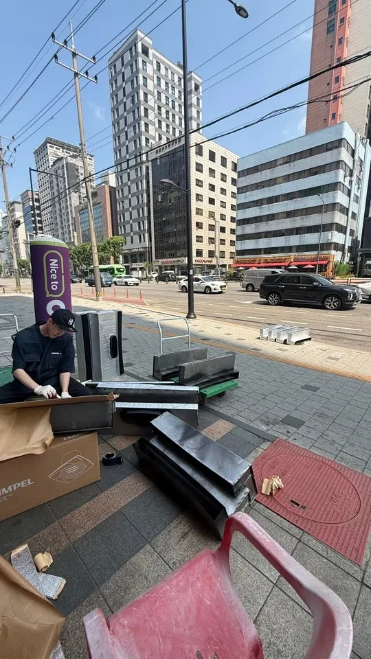 수원 각관덕트 시공 현장 사진 2